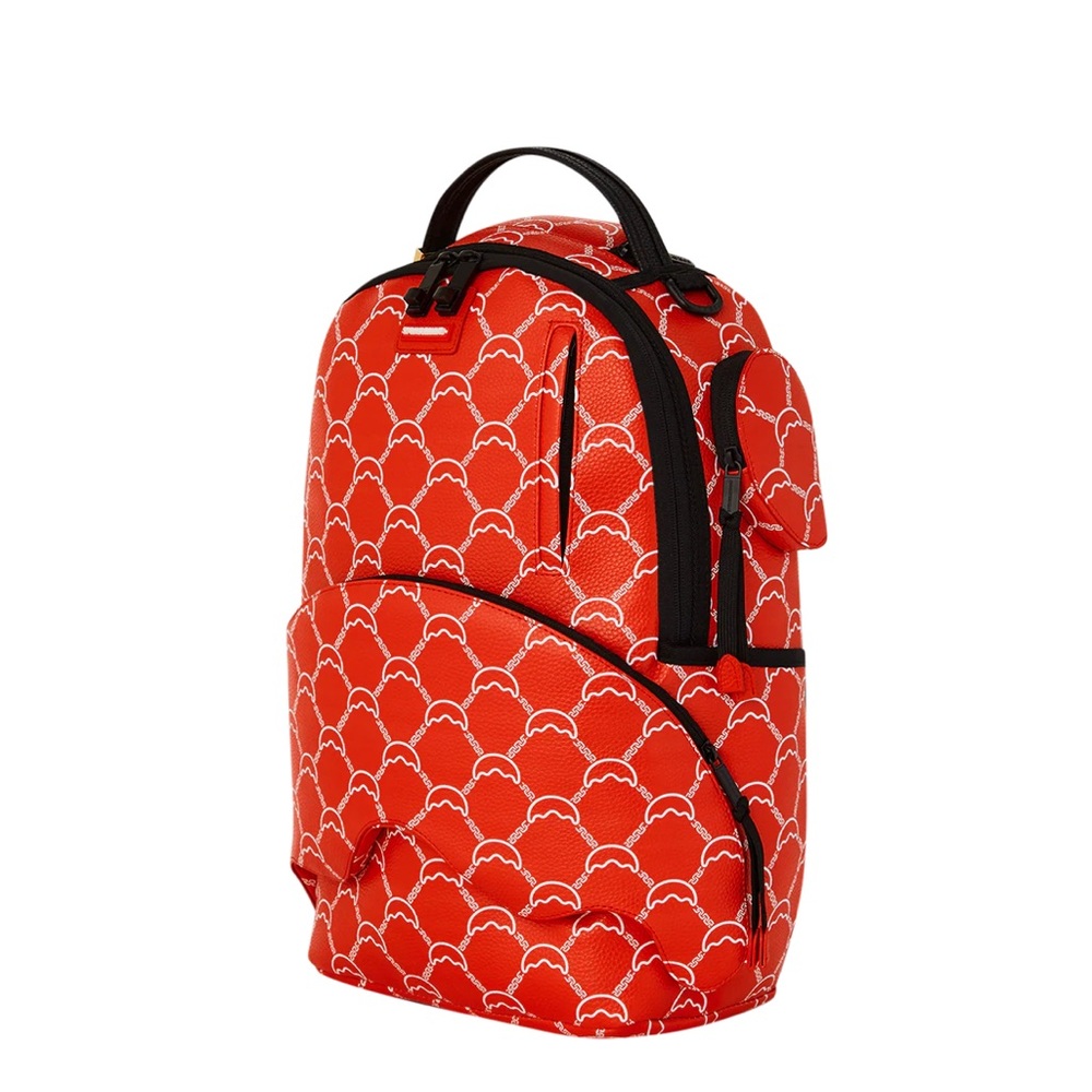 Stylish Red Backpack - Picture 4 of 5